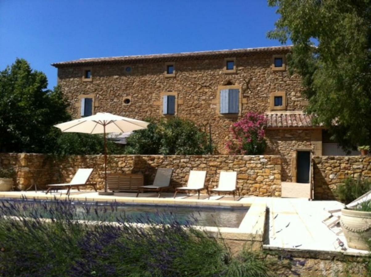 Aigaliers Le Mas Du Cypres, 12 Pers Et Piscine מראה חיצוני תמונה